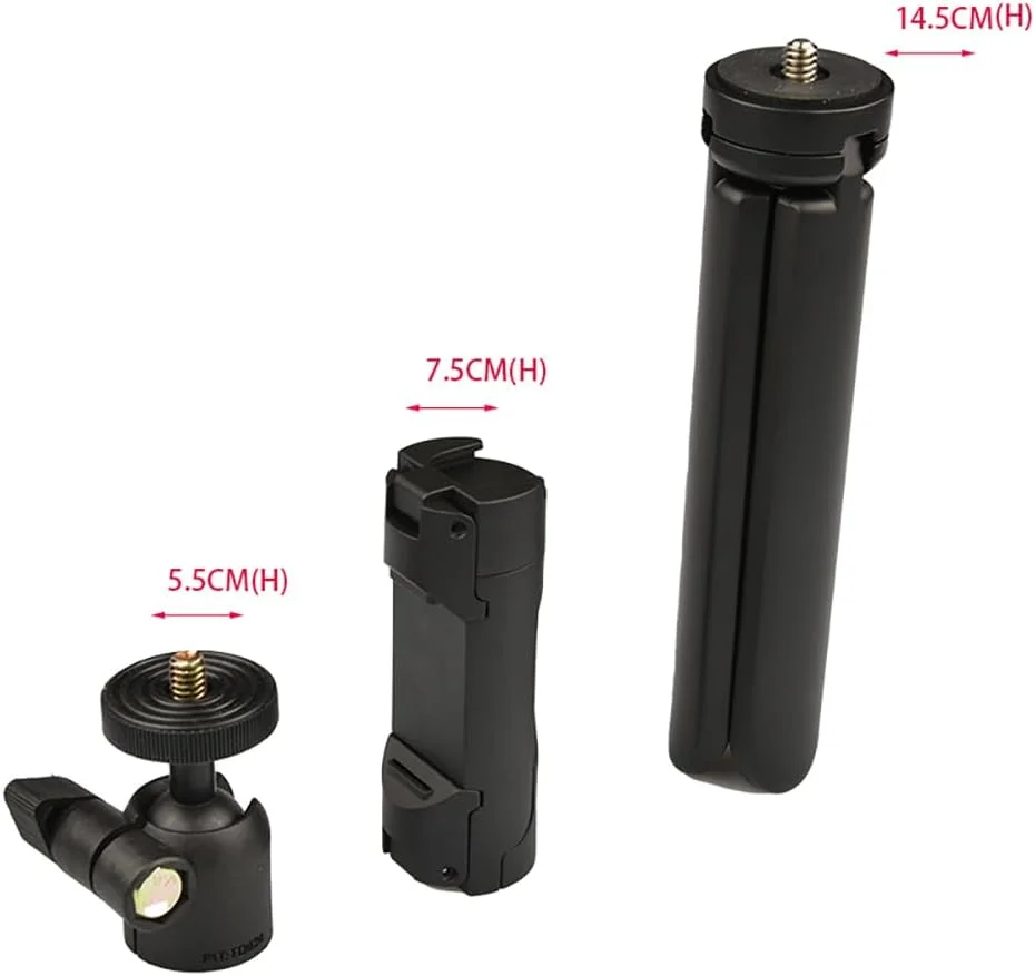 پایه سه پایه کوچک جهانی DV، مناسب برای دوربین های SLR کانن، نیکون و نگهدارنده تلفن پایه سه پایه کوچک جهانی DV، مناسب برای دوربین های SLR کانن، نیکون و نگهدارنده تلفن