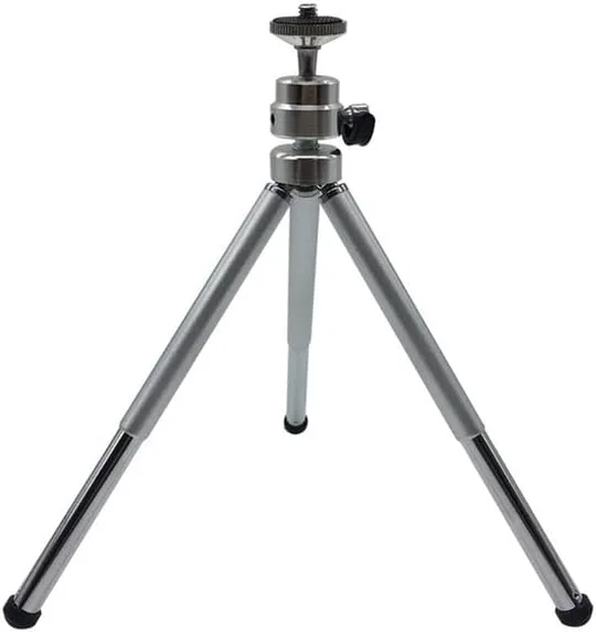 AECAM - سه پایه کوچک با نگهدارنده برای شیائومی، هواوی، سامسونگ، آیفون، تلفن های هوشمند، سه پایه قابل حمل برای دوربین های GOPRO hero 3/4/5 6 7 SJCAMs DV (نقره ای S 2 قسمتی) AECAM - سه پایه کوچک با نگهدارنده برای شیائومی، هواوی، سامسونگ، آیفون، تلفن های هوشمند، سه پایه قابل حمل برای دوربین های GOPRO hero 3/4/5 6 7 SJCAMs DV (نقره ای S 2 قسمتی)