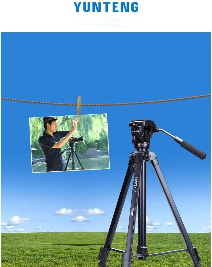 AECAM - سه پایه دوربین حرفه ای YUNTENG 860 جدید، سه پایه انعطاف پذیر برای دوربین های دیجیتال DSLR SLR نیکون، کانن، سونی، فوجی، پنتاکس، لایکا AECAM - سه پایه دوربین حرفه ای YUNTENG 860 جدید، سه پایه انعطاف پذیر برای دوربین های دیجیتال DSLR SLR نیکون، کانن، سونی، فوجی، پنتاکس، لایکا