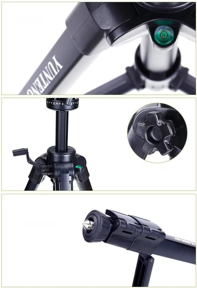 AECAM - سه پایه دوربین حرفه ای YUNTENG 860 جدید، سه پایه انعطاف پذیر برای دوربین های دیجیتال DSLR SLR نیکون، کانن، سونی، فوجی، پنتاکس، لایکا AECAM - سه پایه دوربین حرفه ای YUNTENG 860 جدید، سه پایه انعطاف پذیر برای دوربین های دیجیتال DSLR SLR نیکون، کانن، سونی، فوجی، پنتاکس، لایکا