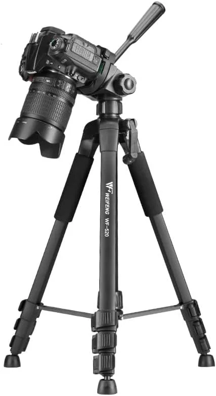 سه پایه جدید Weifeng WF-520 برای دوربین های SLR، بدون آینه، DSLR، تلفن های هوشمند، آلومینیومی، قابل حمل، موبایل، پشتیبانی زنده تلفن سه پایه جدید Weifeng WF-520 برای دوربین های SLR، بدون آینه، DSLR، تلفن های هوشمند، آلومینیومی، قابل حمل، موبایل، پشتیبانی زنده تلفن