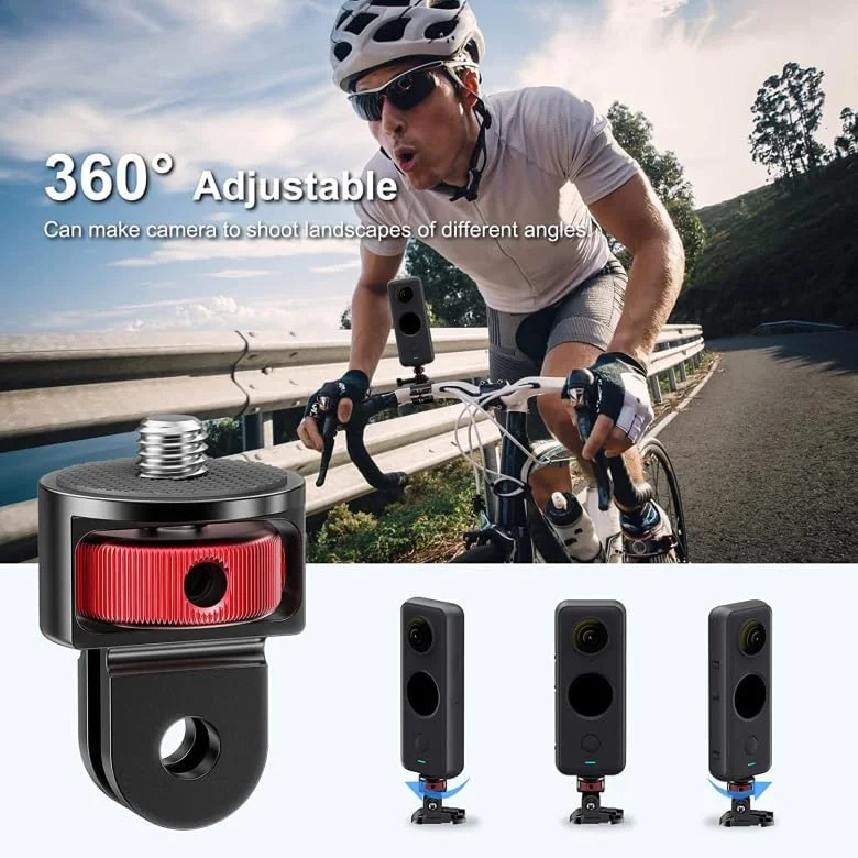 آداپتور سه پایه دوربین 360 درجه AECAM مدل Myl-3bd برای GOPRO و Insta360 - مناسب برای لوازم جانبی 1/4 - ایده آل برای عکس های ماجراجویانه - لوازم جانبی ضروری (C) آداپتور سه پایه دوربین 360 درجه AECAM مدل Myl-3bd برای GOPRO و Insta360 - مناسب برای لوازم جانبی 1/4 - ایده آل برای عکس های ماجراجویانه - لوازم جانبی ضروری (C)