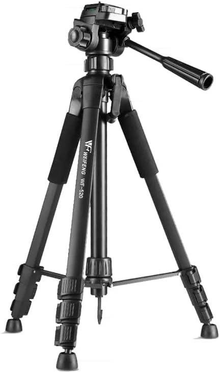 سه پایه جدید Weifeng WF-520 برای دوربین های SLR، بدون آینه، DSLR، تلفن های هوشمند، آلومینیومی، قابل حمل، موبایل، پشتیبانی زنده تلفن سه پایه جدید Weifeng WF-520 برای دوربین های SLR، بدون آینه، DSLR، تلفن های هوشمند، آلومینیومی، قابل حمل، موبایل، پشتیبانی زنده تلفن