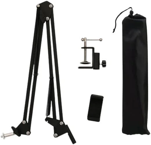 AECAM - سه پایه رومیزی دوربین و گوشی به همراه بازوی عکاسی از بالا، مناسب برای دوربین، گوشی، رینگ لایت و لامپ AECAM - سه پایه رومیزی دوربین و گوشی به همراه بازوی عکاسی از بالا، مناسب برای دوربین، گوشی، رینگ لایت و لامپ