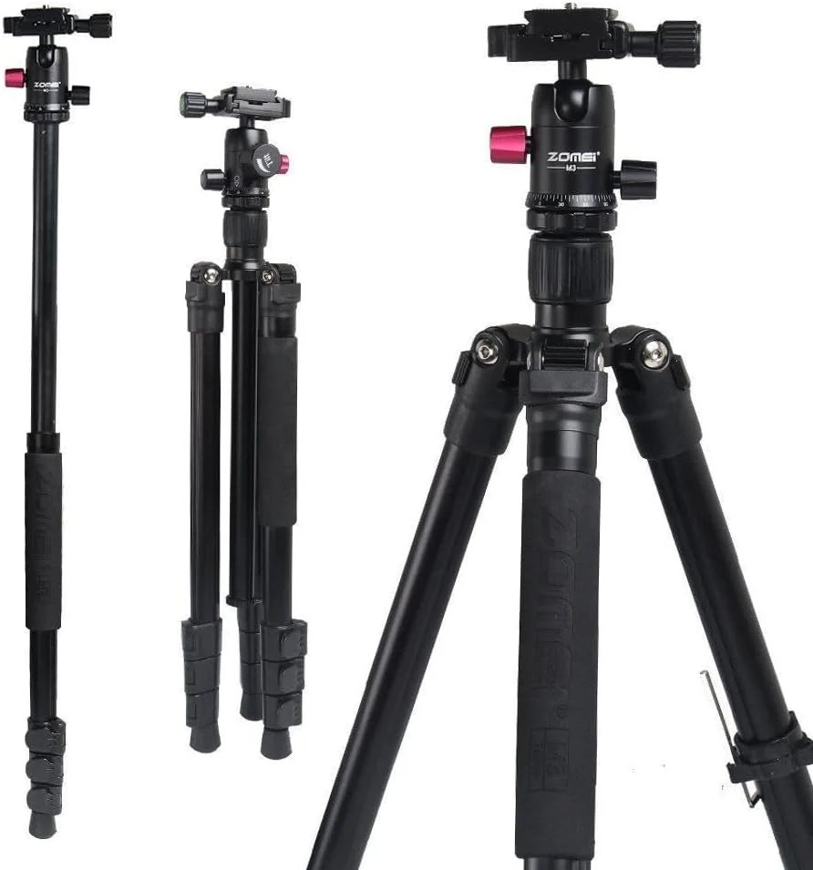 سه پایه دوربین آلومینیومی AECAM با هد توپی فلزی DV مدل ZOIMEs M3 (نارنجی) سه پایه دوربین آلومینیومی AECAM با هد توپی فلزی DV مدل ZOIMEs M3 (نارنجی)