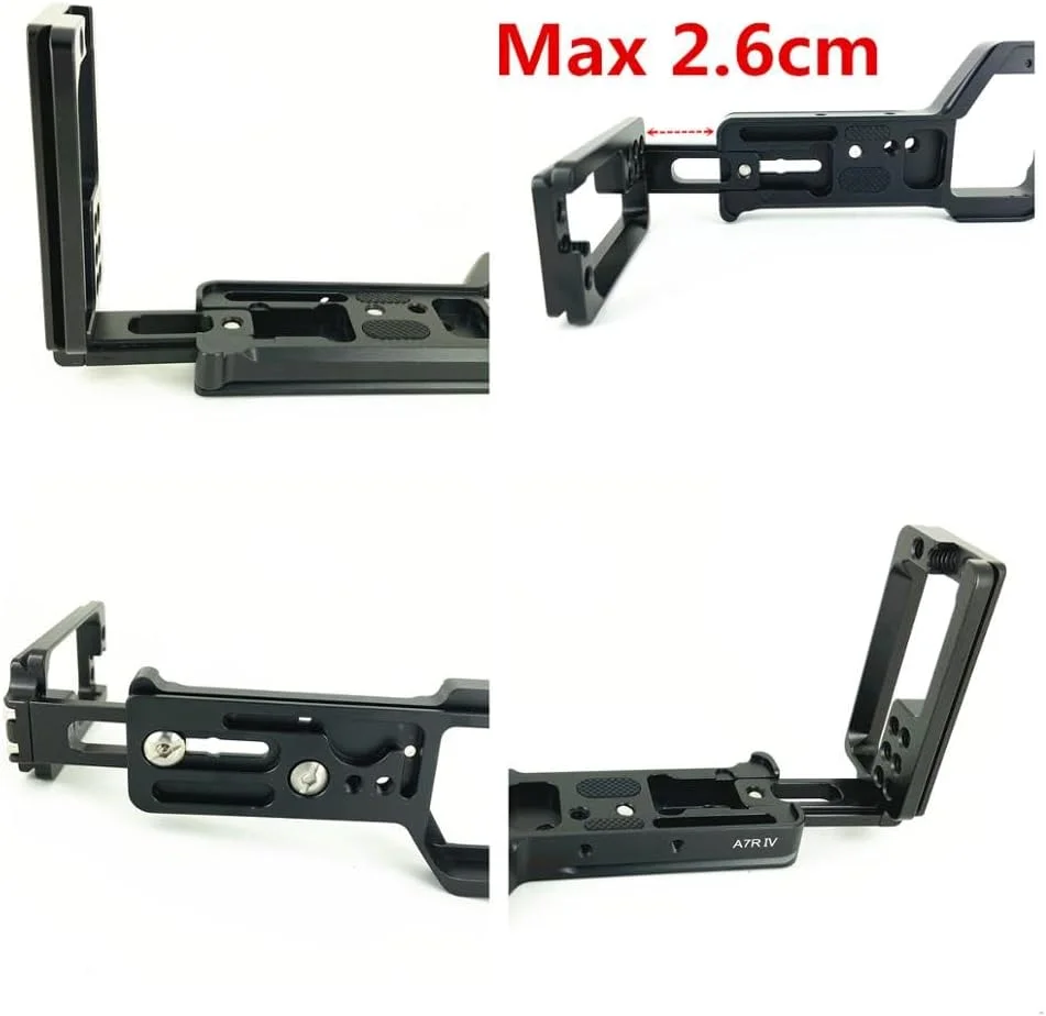 AECAM - صفحه سه پایه L عمودی با رهاسازی سریع و قابل گسترش برای دوربین های اندروید A7R IV ILCE-7RM4 A7R4A A1 A9II (قرمز قابل گسترش) AECAM - صفحه سه پایه L عمودی با رهاسازی سریع و قابل گسترش برای دوربین های اندروید A7R IV ILCE-7RM4 A7R4A A1 A9II (قرمز قابل گسترش)