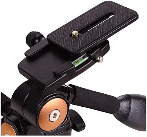 AECAM - سه پایه دوربین با سر توپی سه طرفه با قابلیت حرکت افقی و عمودی و صفحه رهاسازی سریع AECAM - سه پایه دوربین با سر توپی سه طرفه با قابلیت حرکت افقی و عمودی و صفحه رهاسازی سریع