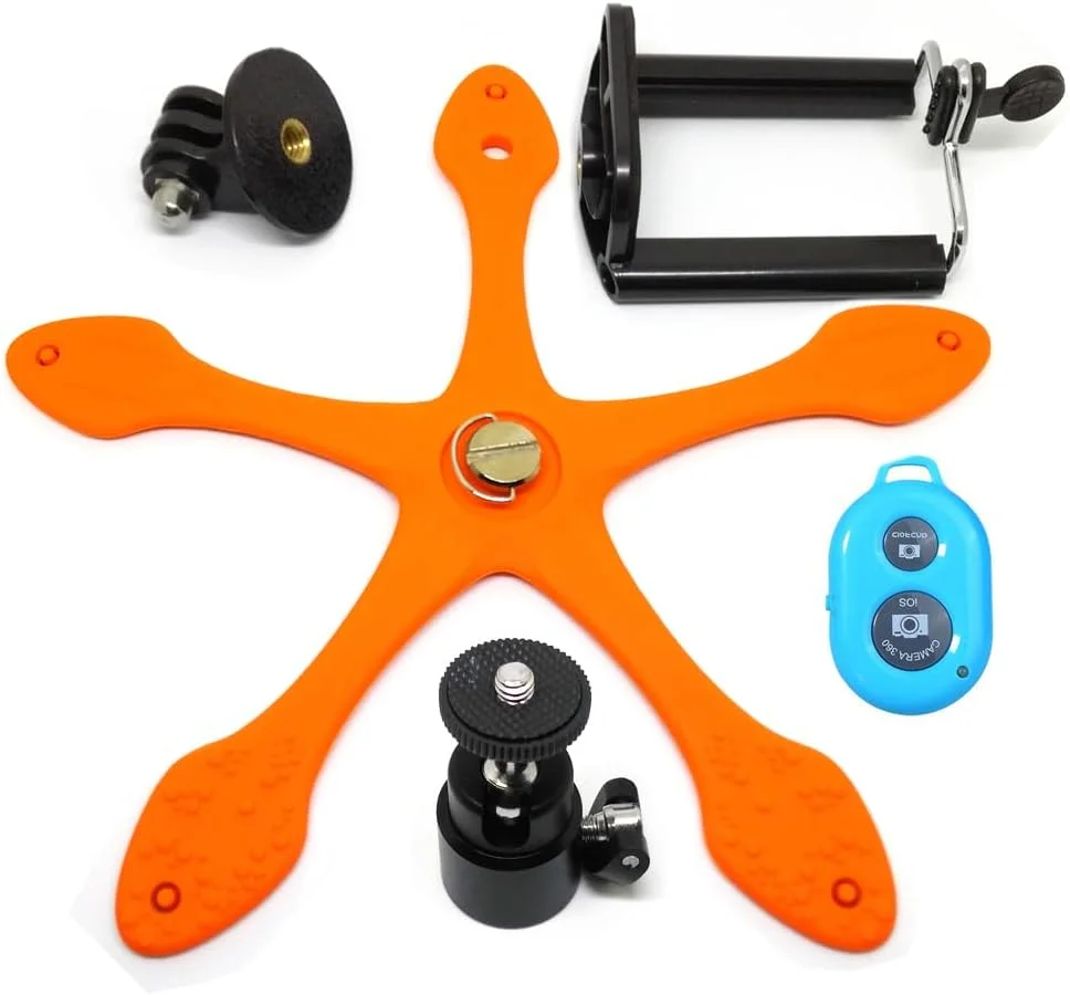 AECAM - پایه نگهدارنده انعطاف پذیر Gekkopod به همراه شاتر برای آیفون 8، GOPRO 7 6 5، Yi 4k، SJCAMs Sj4000 و دوربین های اکشن (آبی) AECAM - پایه نگهدارنده انعطاف پذیر Gekkopod به همراه شاتر برای آیفون 8، GOPRO 7 6 5، Yi 4k، SJCAMs Sj4000 و دوربین های اکشن (آبی)