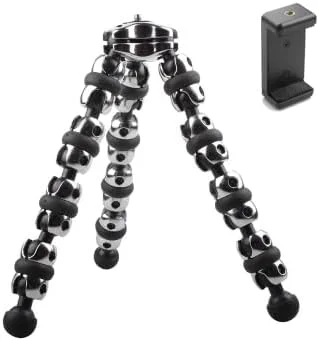 AECAM - سه پایه هشت پا عنکبوتی انعطاف پذیر موبایل کوچک Gorillapod برای iρһопеs GOPROs Canons NIKONs SONYs دوربین رومیزی AECAM - سه پایه هشت پا عنکبوتی انعطاف پذیر موبایل کوچک Gorillapod برای iρһопеs GOPROs Canons NIKONs SONYs دوربین رومیزی
