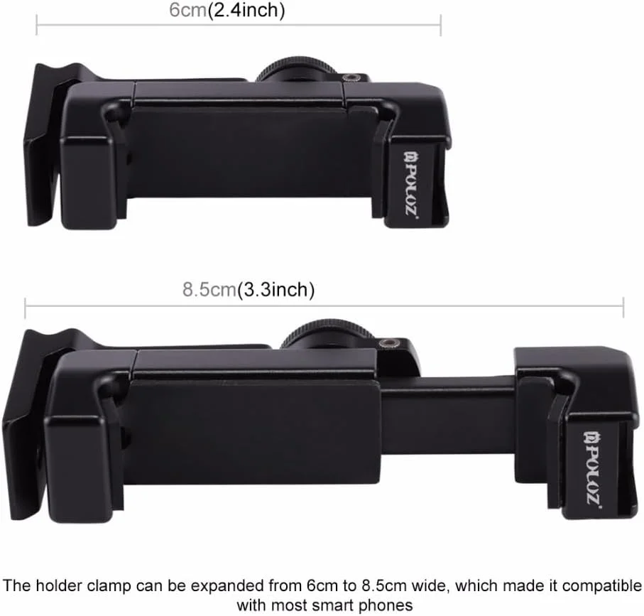 نگهدارنده فلزی چرخان 360 درجه برای آیفون، شیائومی، تلفن های هوشمند، سه پایه رومیزی کوچک قابل حمل برای تلفن ها و دوربین ها (فقط نگهدارنده تلفن) نگهدارنده فلزی چرخان 360 درجه برای آیفون، شیائومی، تلفن های هوشمند، سه پایه رومیزی کوچک قابل حمل برای تلفن ها و دوربین ها (فقط نگهدارنده تلفن)