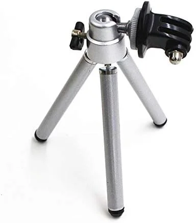 AECAM - سه پایه تاشو کوچک برای دوربین های اکشن Hero 5 4 و دوربین های مشابه، پایه سه پایه و آداپتورهای تک پایه برای دوربین های Xiaomis Yi 4K SJCAMs Sj4000 Eken (طلایی) AECAM - سه پایه تاشو کوچک برای دوربین های اکشن Hero 5 4 و دوربین های مشابه، پایه سه پایه و آداپتورهای تک پایه برای دوربین های Xiaomis Yi 4K SJCAMs Sj4000 Eken (طلایی)