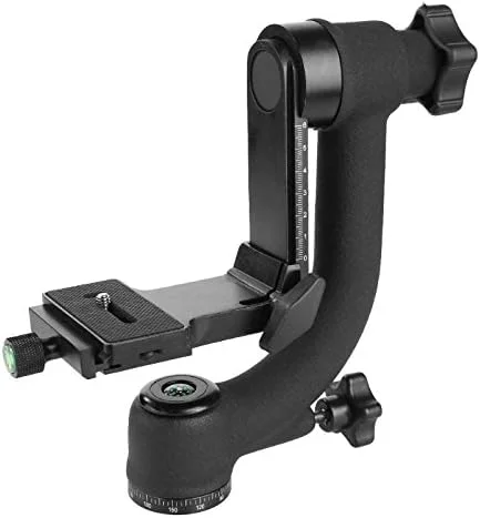 AECAM - سر توپی سه پایه Fhx-HT428 با قابلیت چرخش 360 درجه، پیچ 1/4 اینچی و صفحه رهاسازی سریع برای دوربین DSLR و لنز تله فوتو (بدون جعبه) AECAM - سر توپی سه پایه Fhx-HT428 با قابلیت چرخش 360 درجه، پیچ 1/4 اینچی و صفحه رهاسازی سریع برای دوربین DSLR و لنز تله فوتو (بدون جعبه)