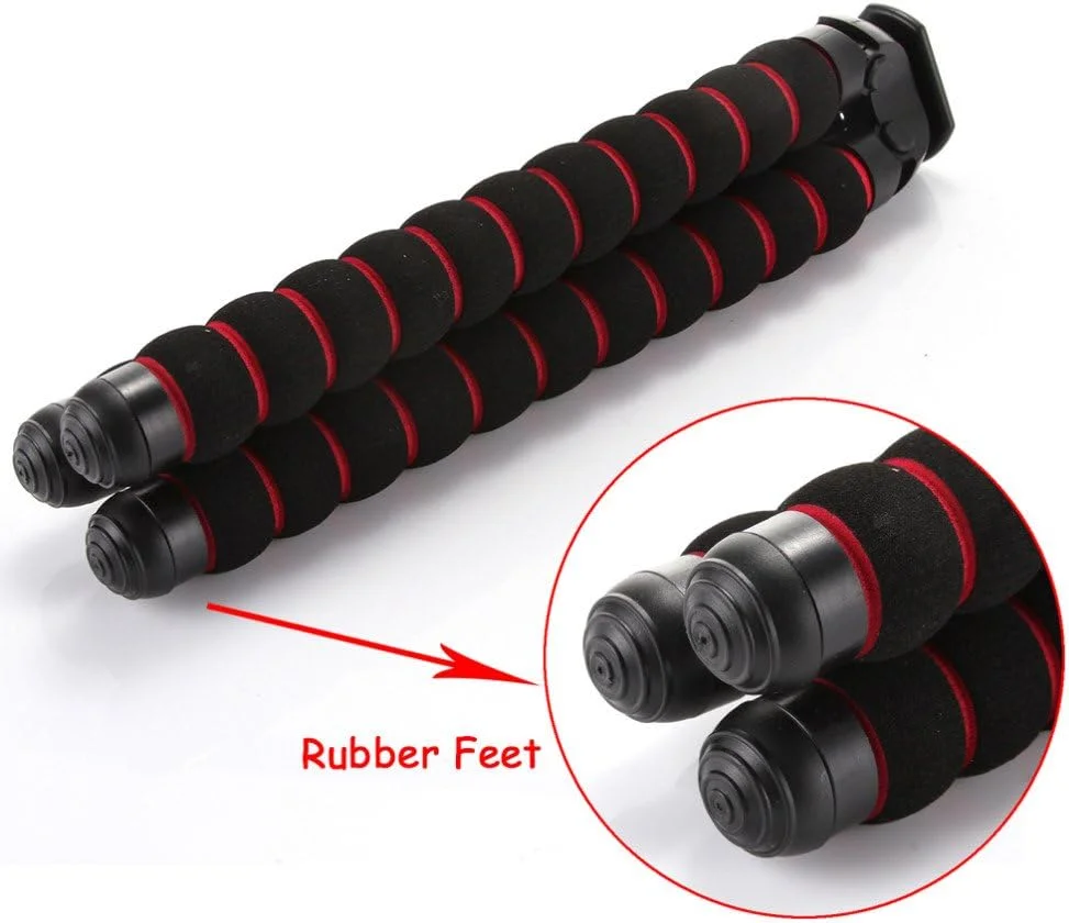 پایه نگهدارنده انعطاف پذیر هشت پا برای دوربین های کانن، نیکون و تلفن همراه