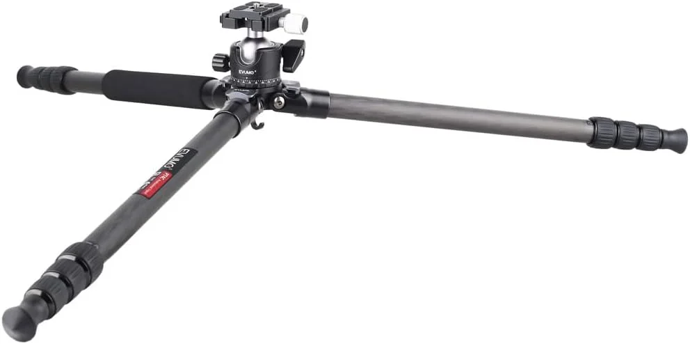 AECAM - سه پایه فیبر کربنی حرفه ای برای دوربین DSLR، هولدر موبایل، سه پایه مسافرتی کربنی (مدل استاندارد به همراه هولدر) AECAM - سه پایه فیبر کربنی حرفه ای برای دوربین DSLR، هولدر موبایل، سه پایه مسافرتی کربنی (مدل استاندارد به همراه هولدر)