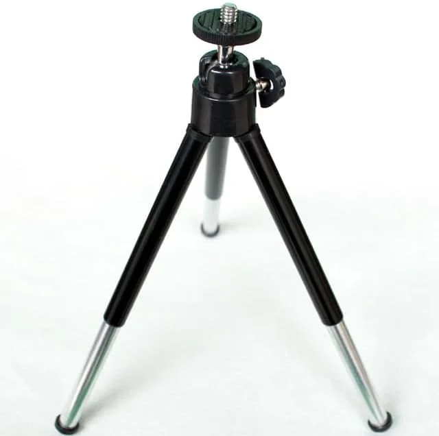 AECAM - سه پایه کوچک دو قسمتی با سر توپی جداشدنی برای تلفن همراه، دوربین DSLR و GOPRO (سه پایه مشکی) AECAM - سه پایه کوچک دو قسمتی با سر توپی جداشدنی برای تلفن همراه، دوربین DSLR و GOPRO (سه پایه مشکی)