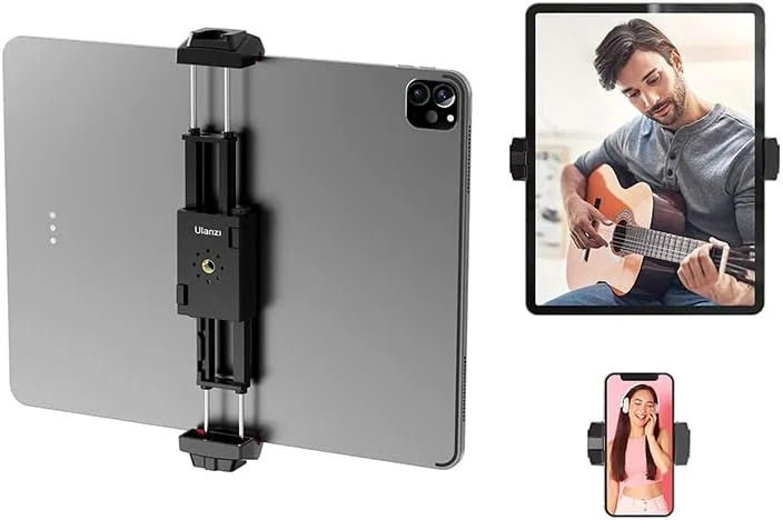 نگهدارنده گیره سه پایه گوشی موبایل ULANZI مدل ST-02S ST-29 به همراه کفشک سرد و دسته، مناسب برای فیلمبرداری و ولاگینگ با گوشی نگهدارنده گیره سه پایه گوشی موبایل ULANZI مدل ST-02S ST-29 به همراه کفشک سرد و دسته، مناسب برای فیلمبرداری و ولاگینگ با گوشی