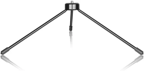 AECAM - SH پایه نگهدارنده سه پایه آهن کوچک با گیره تلفن، استفاده بلوتوث برای تلفن هوشمند، تلفن همراه، استودیوی عکس (فقط سه پایه) AECAM - SH پایه نگهدارنده سه پایه آهن کوچک با گیره تلفن، استفاده بلوتوث برای تلفن هوشمند، تلفن همراه، استودیوی عکس (فقط سه پایه)