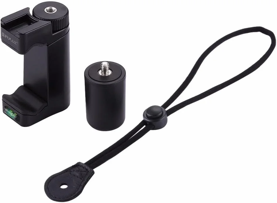 نگهدارنده دستی گوشی با بند مچی و کفشک سرد برای ضبط ویدیو، فیلمبرداری میکرو، مینی سه پایه برای گوشی های هوشمند نگهدارنده دستی گوشی با بند مچی و کفشک سرد برای ضبط ویدیو، فیلمبرداری میکرو، مینی سه پایه برای گوشی های هوشمند