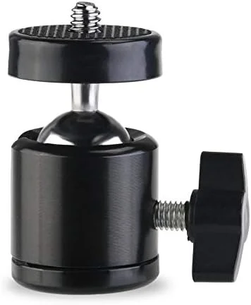 سه پایه مینی توپی سر سه سوراخه چرخان 360 درجه دوربین با پیچ 1/4 برای پایه و لوازم جانبی دوربین سه پایه مینی توپی سر سه سوراخه چرخان 360 درجه دوربین با پیچ 1/4 برای پایه و لوازم جانبی دوربین