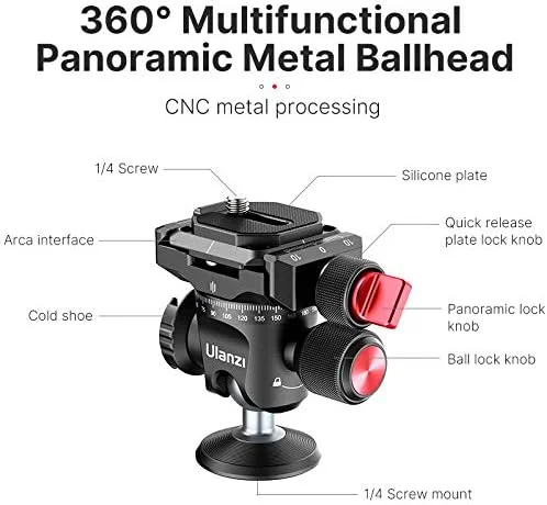 AECAM - سه پایه فیبر کربنی تاشو ULANZI MT-28 با سر توپی فلزی، دارای کفشک سرد و پیچ 1/4، سه پایه قابل حمل برای ولاگ (U-120) AECAM - سه پایه فیبر کربنی تاشو ULANZI MT-28 با سر توپی فلزی، دارای کفشک سرد و پیچ 1/4، سه پایه قابل حمل برای ولاگ (U-120)