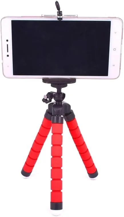 AECAM - آداپتورهای اتصال سه پایه اختاپوسی گیره نگهدارنده موبایل برای دوربین های اکشن GOPROs Hero 3 4 5 6 7 SJCAMs SJ8 EKEN H9 Xiaomis Yi Mjia 4K (سه پایه اختاپوسی مشکی) AECAM - آداپتورهای اتصال سه پایه اختاپوسی گیره نگهدارنده موبایل برای دوربین های اکشن GOPROs Hero 3 4 5 6 7 SJCAMs SJ8 EKEN H9 Xiaomis Yi Mjia 4K (سه پایه اختاپوسی مشکی)