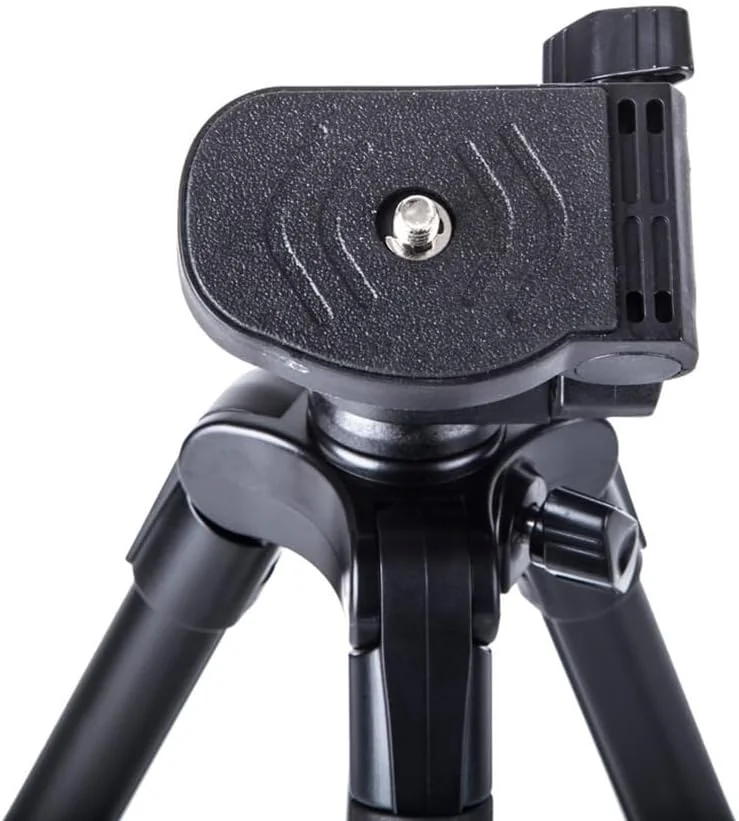 سه پایه آلومینیومی AECAM - 5228 با سر سه طرفه و ریموت بلوتوث + گیره برای دوربین سه پایه آلومینیومی AECAM - 5228 با سر سه طرفه و ریموت بلوتوث + گیره برای دوربین