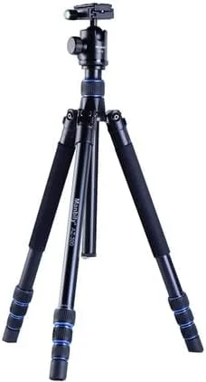 AECAM - سه پایه دوربین مسافرتی حرفه ای سبک وزن قابل حمل، تک پایه، سر توپی آلومینیومی جمع و جور برای دوربین های دیجیتال SLR DSLR DV و دوربین های آیفون (طلایی) AECAM - سه پایه دوربین مسافرتی حرفه ای سبک وزن قابل حمل، تک پایه، سر توپی آلومینیومی جمع و جور برای دوربین های دیجیتال SLR DSLR DV و دوربین های آیفون (طلایی)