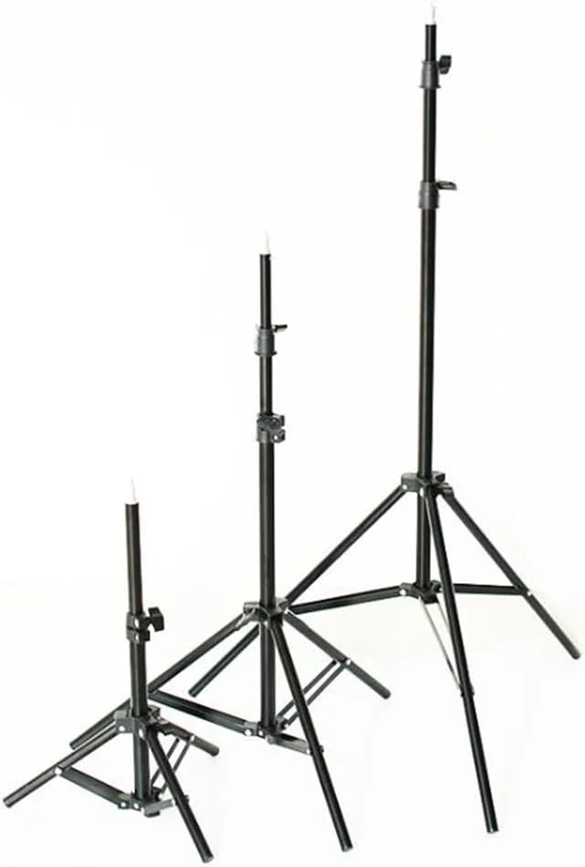 AECAM - کیت سه پایه فلزی قابل تنظیم استودیویی برای نور حلقه ای LED، دوربین dslr و فلاش اسپیدلایت (ارتفاع 0.5 متر) AECAM - کیت سه پایه فلزی قابل تنظیم استودیویی برای نور حلقه ای LED، دوربین dslr و فلاش اسپیدلایت (ارتفاع 0.5 متر)