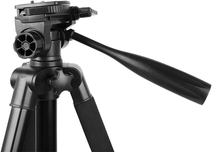 AECAM - سه پایه دوربین حرفه ای استند دوربین فیلمبرداری برای همه دوربین های دیجیتال SLR DSLR هولدر مسافرتی موبایل انعطاف پذیر مدل VT-880 (مشکی) AECAM - سه پایه دوربین حرفه ای استند دوربین فیلمبرداری برای همه دوربین های دیجیتال SLR DSLR هولدر مسافرتی موبایل انعطاف پذیر مدل VT-880 (مشکی)