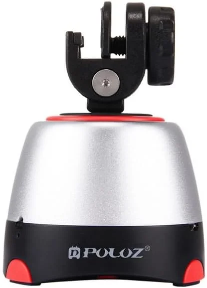 AECAM - سر سه پایه چرخان الکترونیکی 360 درجه با کنترل از راه دور، مناسب برای تلفن های هوشمند، دوربین های GOPRO و DSLR (قرمز - بسته بندی خرده فروشی) AECAM - سر سه پایه چرخان الکترونیکی 360 درجه با کنترل از راه دور، مناسب برای تلفن های هوشمند، دوربین های GOPRO و DSLR (قرمز - بسته بندی خرده فروشی)