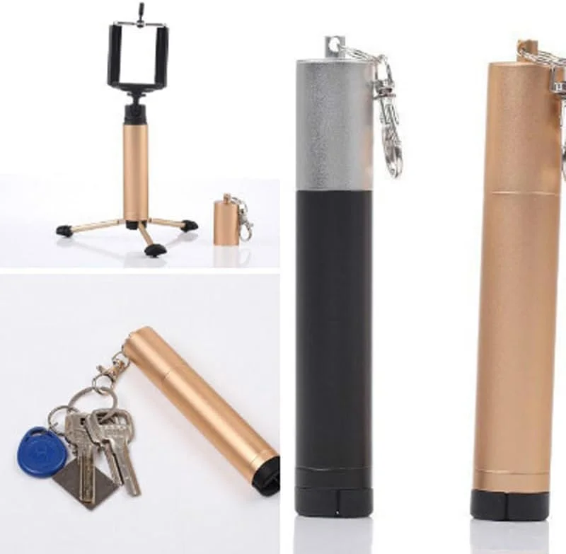 AECAM - سه پایه کوچک آلیاژ آلومینیوم برای دوربین های اکشن و نگهدارنده تلفن همراه برای آیفون، هواوی، سامسونگ، شیائومی، سه پایه تک پایه قابل حمل (طلایی) AECAM - سه پایه کوچک آلیاژ آلومینیوم برای دوربین های اکشن و نگهدارنده تلفن همراه برای آیفون، هواوی، سامسونگ، شیائومی، سه پایه تک پایه قابل حمل (طلایی)