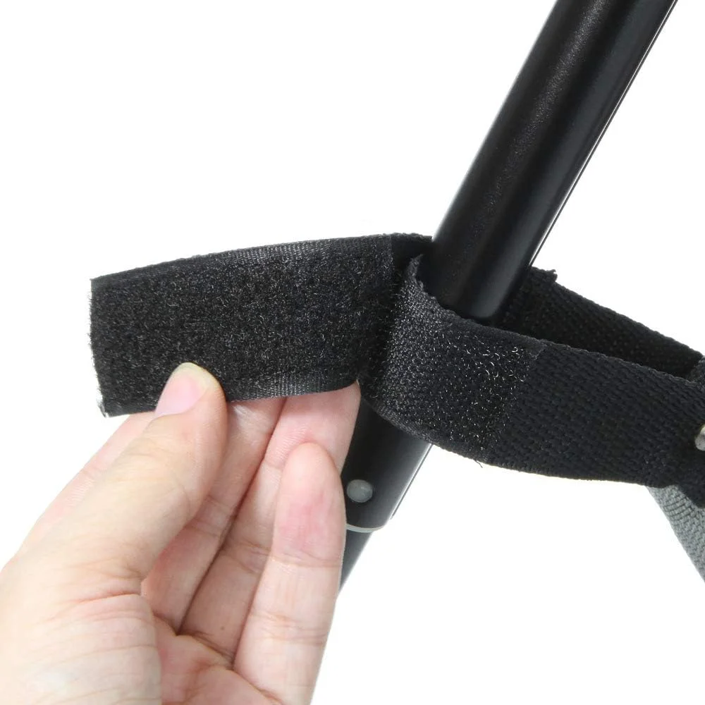 AECAM - پیشبند ابزار کیسه سنگی توری برای سه پایه، ابزار وزنه تعادل پایداری پایه نور برای استودیو عکاسی در فضای باز (مشکی) AECAM - پیشبند ابزار کیسه سنگی توری برای سه پایه، ابزار وزنه تعادل پایداری پایه نور برای استودیو عکاسی در فضای باز (مشکی)