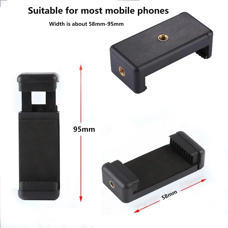 AECAM - سه پایه رومیزی کوچک با نگهدارنده چند حالته برای تلفن های همراه، مناسب استند، پخش زنده، ولاگ و وبلاگ نویسان ویدئویی (سه پایه مشکی) AECAM - سه پایه رومیزی کوچک با نگهدارنده چند حالته برای تلفن های همراه، مناسب استند، پخش زنده، ولاگ و وبلاگ نویسان ویدئویی (سه پایه مشکی)