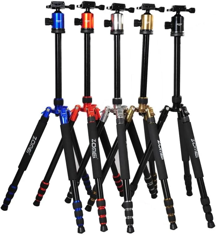 AECAM - ZOIMEs Z888C z-818c سه پایه مونوپاد حرفه ای قابل حمل فیبر کربنی با هد توپی برای دوربین های DSLR و دوربین های دیجیتال (آبی) AECAM - ZOIMEs Z888C z-818c سه پایه مونوپاد حرفه ای قابل حمل فیبر کربنی با هد توپی برای دوربین های DSLR و دوربین های دیجیتال (آبی)