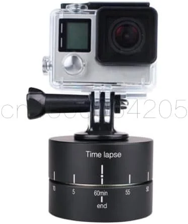 آداپتور سه پایه تثبیت کننده تایم لپس چرخان 360 درجه آلیاژ آلومینیوم AECAM - 3 در 1 با قابلیت چرخش 60 و 120 دقیقه برای دوربین های GOPROs DSLR آداپتور سه پایه تثبیت کننده تایم لپس چرخان 360 درجه آلیاژ آلومینیوم AECAM - 3 در 1 با قابلیت چرخش 60 و 120 دقیقه برای دوربین های GOPROs DSLR