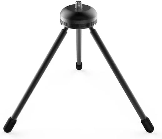 AECAM - سه پایه کوچک قابل حمل برای گوشی، سه پایه کوچک آلیاژ آلومینیوم برای دوربین، مناسب برای شیائومی، آیفون، سامسونگ، هواوی و گوشی های هوشمند (مشکی) AECAM - سه پایه کوچک قابل حمل برای گوشی، سه پایه کوچک آلیاژ آلومینیوم برای دوربین، مناسب برای شیائومی، آیفون، سامسونگ، هواوی و گوشی های هوشمند (مشکی)