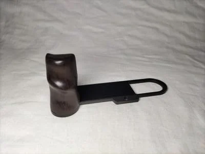 AECAM - براکت L شکل چوبی آبنوس فوق سبک جدید، پایه صفحه هد توپی سه پایه و دسته گریپ برای دوربین های LEICAs M6 M7 MP (مشکی) AECAM - براکت L شکل چوبی آبنوس فوق سبک جدید، پایه صفحه هد توپی سه پایه و دسته گریپ برای دوربین های LEICAs M6 M7 MP (مشکی)