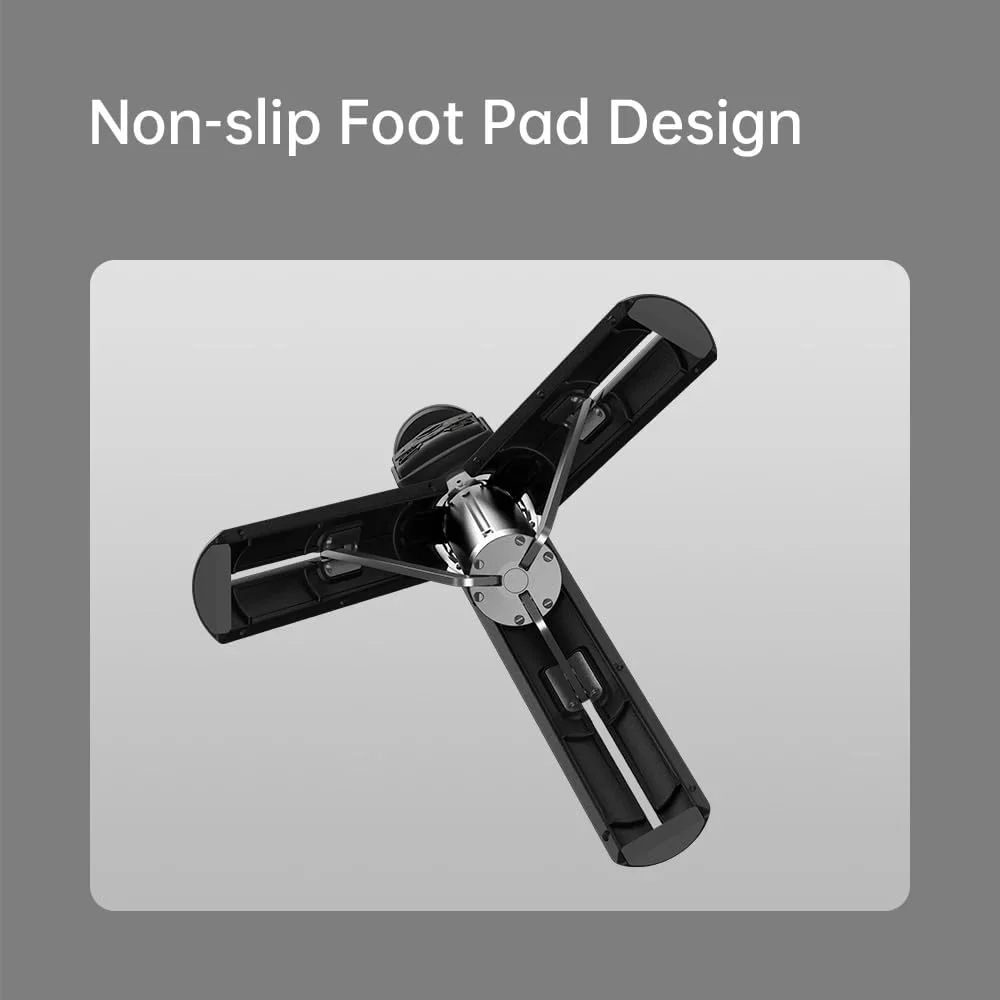 AECAM - پایه سلفی سه پایه Hohem RS01، جمع و جور، پایدار، قابل افزایش و جمع شدن، مناسب برای iSteady V2 / X2 / XE/Pro 4 (مشکی بدون کنترل از راه دور) AECAM - پایه سلفی سه پایه Hohem RS01، جمع و جور، پایدار، قابل افزایش و جمع شدن، مناسب برای iSteady V2 / X2 / XE/Pro 4 (مشکی بدون کنترل از راه دور)