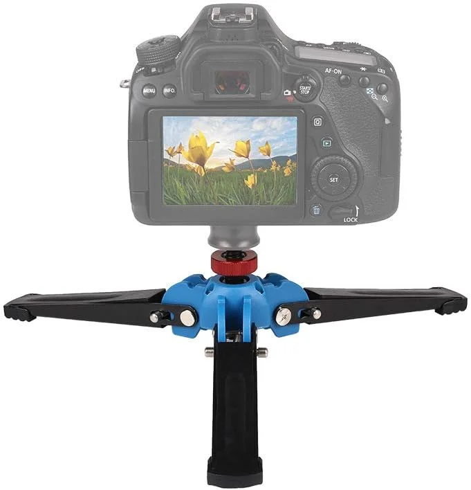 AECAM - پایه سه پایه کوچک هیدرولیک یونیورسال Manbilys M-1، پایه نگهدارنده تک پایه برای هد توپی تک پایه با پیچ 3/8 اینچ AECAM - پایه سه پایه کوچک هیدرولیک یونیورسال Manbilys M-1، پایه نگهدارنده تک پایه برای هد توپی تک پایه با پیچ 3/8 اینچ