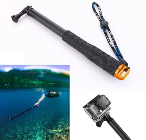 AECAM - مونوپادهای میله سلفی دستی 36 اینچی برای GOPROs 6 5 4 session Xiaomis yi 4k SJCAMs sj4000 sj5000x لوازم جانبی دوربین (سه پایه) AECAM - مونوپادهای میله سلفی دستی 36 اینچی برای GOPROs 6 5 4 session Xiaomis yi 4k SJCAMs sj4000 sj5000x لوازم جانبی دوربین (سه پایه)