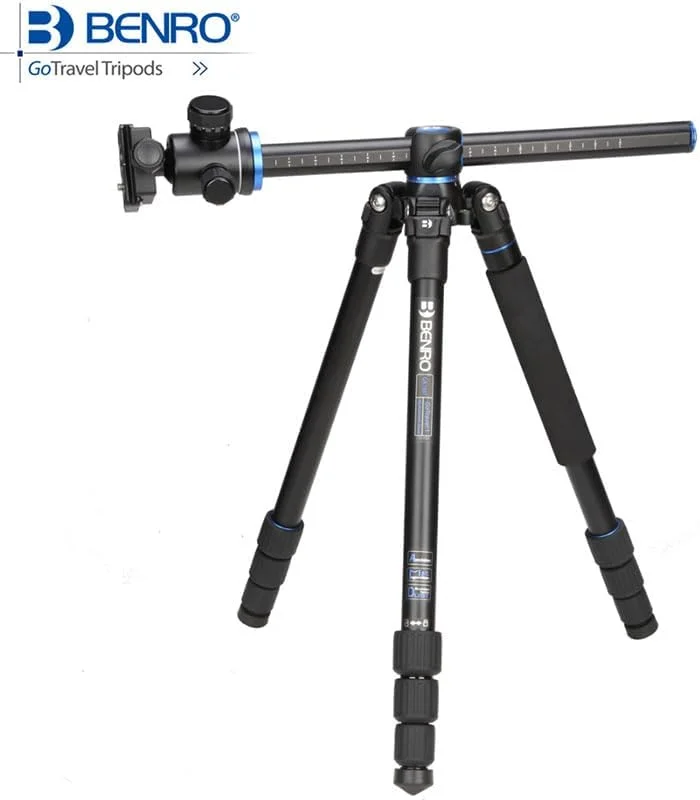 AECAM - Benro GA168TB1 SystemGo%Prosfessional هد توپی برای نیکون، کانن، سونی، المپوس، سه پایه آلومینیومی 360 درجه (GA168TB1)