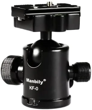 AECAM - سه پایه دوربین حرفه ای قابل حمل 2.6 متری، تک پایه آلومینیومی با سر توپی فشرده برای دوربین های دیجیتال SLR DSLR DV (سر توپی)