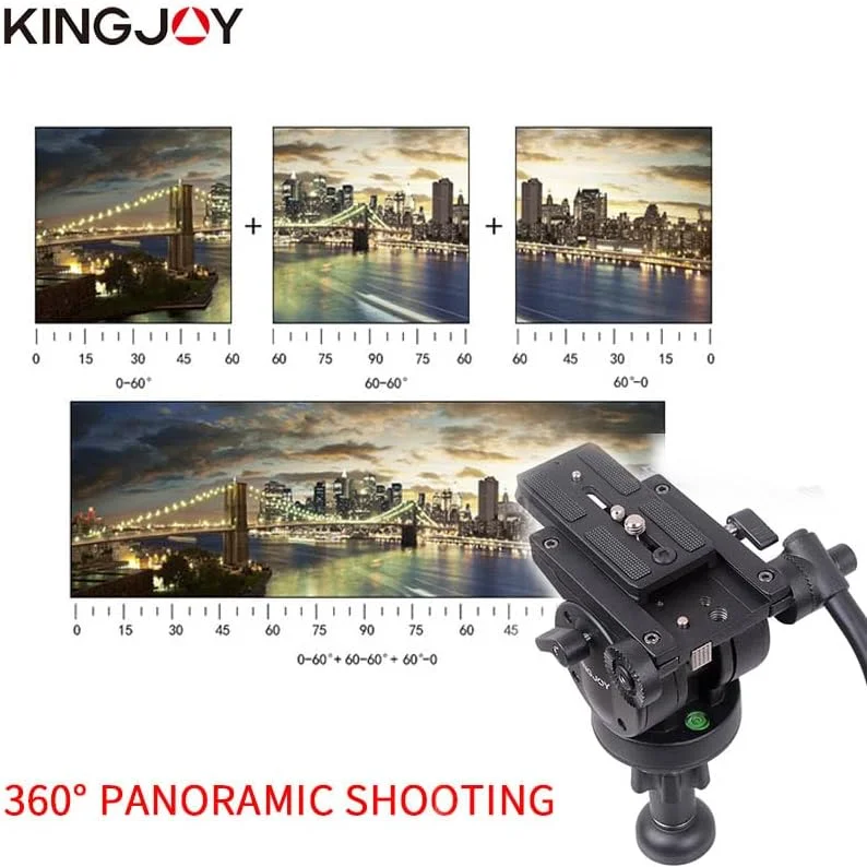 AECAM - سه پایه دوربین 72 اینچی حرفه ای آلومینیومی سنگین با سر پن تیلت جداشدنی سیال برای دوربین های DSLR و فیلمبرداری (VT-2500-155cm) AECAM - سه پایه دوربین 72 اینچی حرفه ای آلومینیومی سنگین با سر پن تیلت جداشدنی سیال برای دوربین های DSLR و فیلمبرداری (VT-2500-155cm)