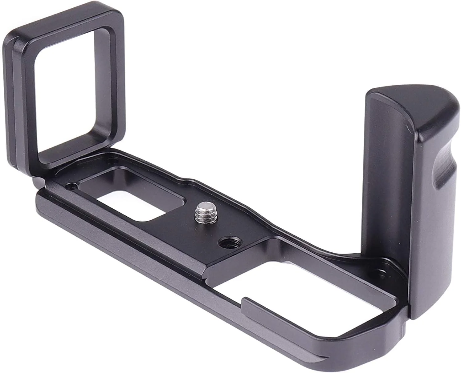 AECAM - پایه نگهدارنده عمودی L شکل به همراه صفحه رهاسازی سریع سه پایه مناسب برای Olympuss OM-D E-M10 Mark IV AECAM - پایه نگهدارنده عمودی L شکل به همراه صفحه رهاسازی سریع سه پایه مناسب برای Olympuss OM-D E-M10 Mark IV