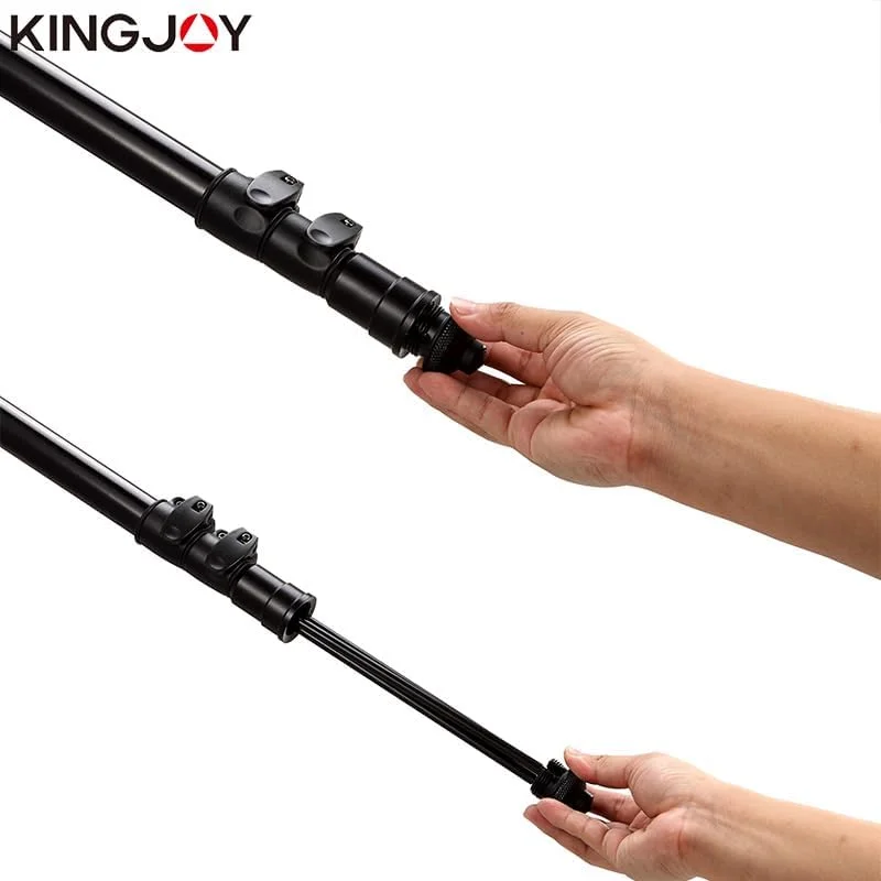 AECAM - تک پایه دوربین آلومینیومی قابل حمل سبک وزن مسافرتی با کیف حمل برای دوربین های DSLR کانن نیکون و فیلمبرداری (MP408FL) AECAM - تک پایه دوربین آلومینیومی قابل حمل سبک وزن مسافرتی با کیف حمل برای دوربین های DSLR کانن نیکون و فیلمبرداری (MP408FL)