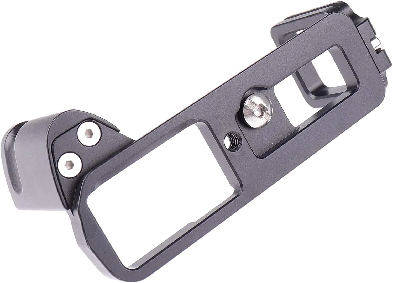 AECAM - پایه نگهدارنده عمودی L شکل به همراه صفحه رهاسازی سریع سه پایه مناسب برای Olympuss OM-D E-M10 Mark IV AECAM - پایه نگهدارنده عمودی L شکل به همراه صفحه رهاسازی سریع سه پایه مناسب برای Olympuss OM-D E-M10 Mark IV