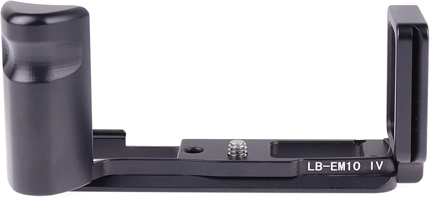 AECAM - پایه نگهدارنده عمودی L شکل به همراه صفحه رهاسازی سریع سه پایه مناسب برای Olympuss OM-D E-M10 Mark IV AECAM - پایه نگهدارنده عمودی L شکل به همراه صفحه رهاسازی سریع سه پایه مناسب برای Olympuss OM-D E-M10 Mark IV