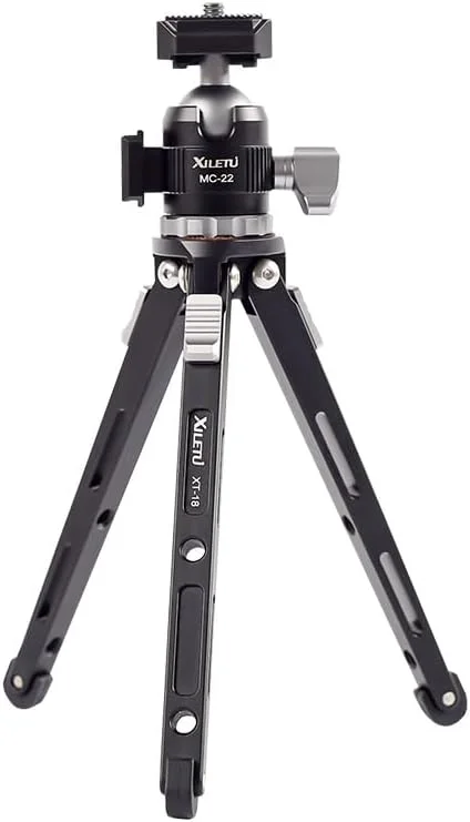 AECAM - MC22 مینی هد توپی کفشک سرد با قابلیت استفاده دوگانه، آلیاژ آلومینیوم با پیچ 1/4 اینچی و کفشک سرد برای دوربین، تلفن، فلاش اسپیدلایت، سه پایه، مونوپاد (XTD20) AECAM - MC22 مینی هد توپی کفشک سرد با قابلیت استفاده دوگانه، آلیاژ آلومینیوم با پیچ 1/4 اینچی و کفشک سرد برای دوربین، تلفن، فلاش اسپیدلایت، سه پایه، مونوپاد (XTD20)