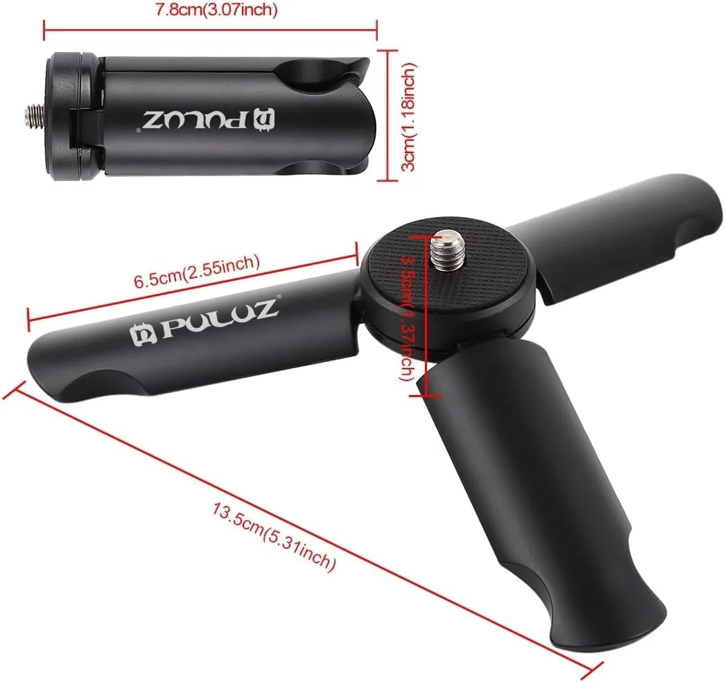 AECAM - سه پایه پلاستیکی سبک وزن کوچک + بست گیره ای یونیورسال برای دوربین های اکشن و تلفن های همراه (گیره تلفن) AECAM - سه پایه پلاستیکی سبک وزن کوچک + بست گیره ای یونیورسال برای دوربین های اکشن و تلفن های همراه (گیره تلفن)