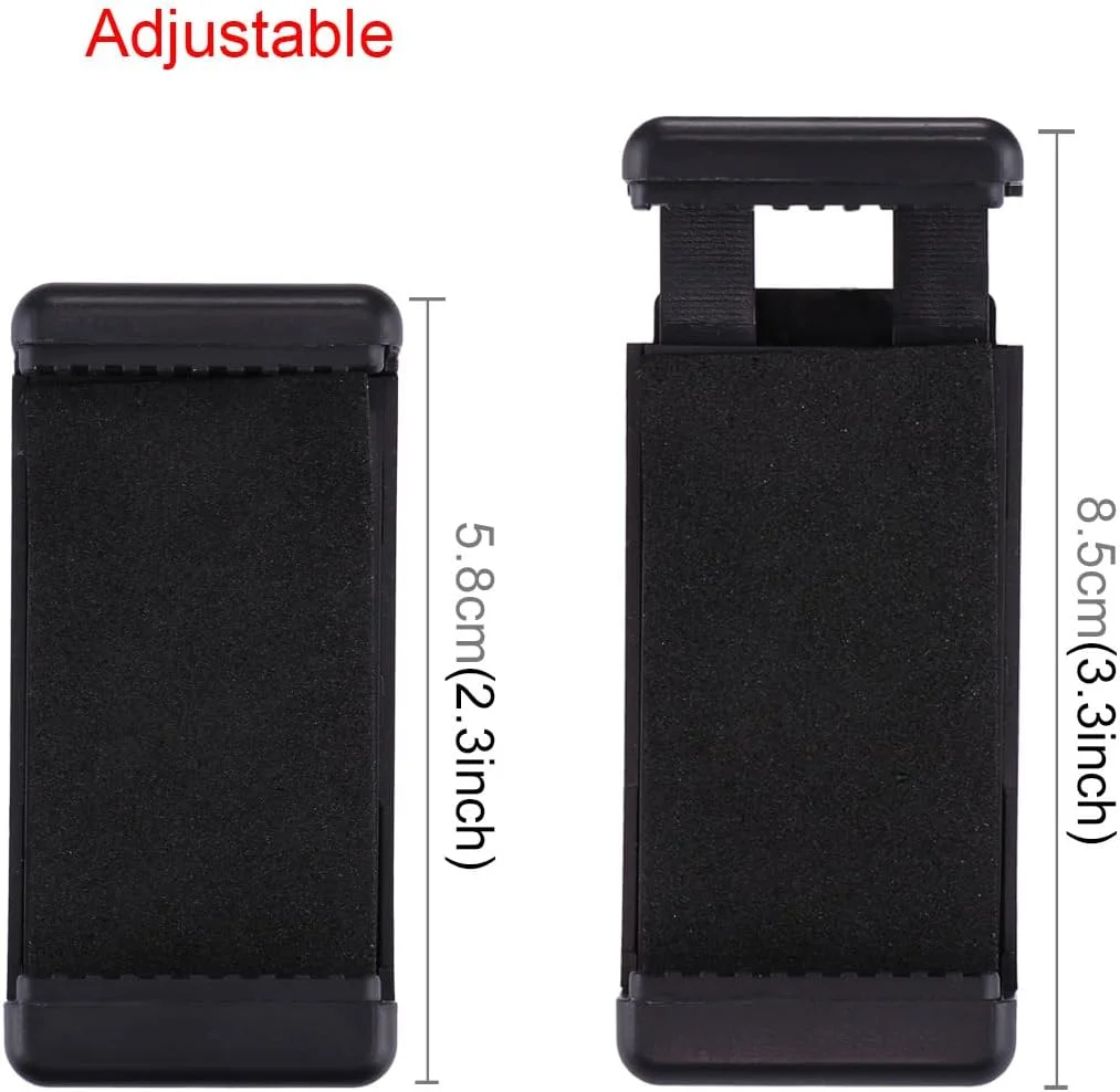 AECAM - سه پایه پلاستیکی سبک وزن کوچک + بست گیره ای یونیورسال برای دوربین های اکشن و تلفن های همراه (گیره تلفن) AECAM - سه پایه پلاستیکی سبک وزن کوچک + بست گیره ای یونیورسال برای دوربین های اکشن و تلفن های همراه (گیره تلفن)